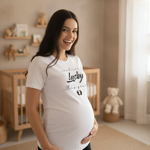 T-shirt En Tri-matière Maman Extra Chanceuse Cette Année   Maman Chanceus
