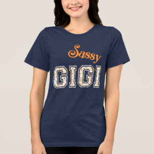 T-shirt En Tri-matière Mamie à pois polka pétante Gigi