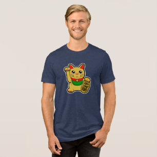 T-shirt En Tri-matière Maneki Neko : Chat Gold Lucky
