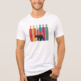 T-shirt En Tri-matière Marché de la haricot | Trader | Conception simple