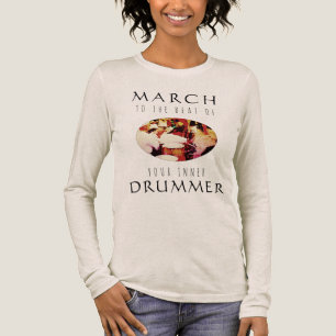 T-shirt En Tri-matière "Marchez à votre batteur intérieur" Inspiration ro