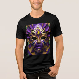 T-shirt En Tri-matière Mardi Gras Masque 1 Esprit Carnaval Hommes