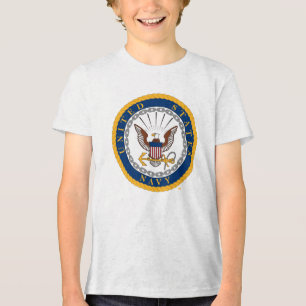 T-shirt En Tri-matière Marine américaine   Emblème de la marine
