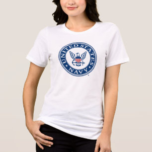 T-shirt En Tri-matière Marine américaine   Navy Alt Emblem