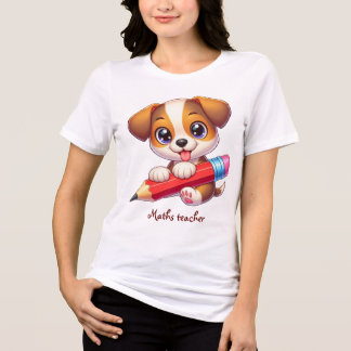 T-shirt En Tri-matière Marionnette, crayon, sujet personnalisé cadeau ens