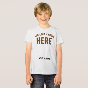 T-SHIRT EN TRI-MATIÈRE MARQUE BLANCHE MODERNE ET PERSONNALISABLE VÉRIFIÉE