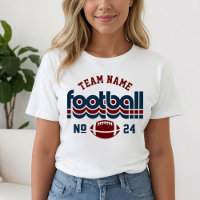 Marron Navy Football Esprit Rétro