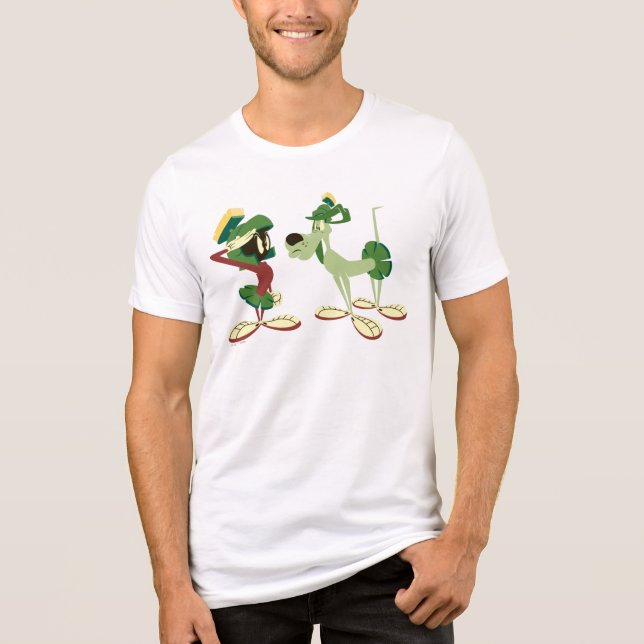 T-shirt En Tri-matière MARVIN LE MARTIAN™ et K-9 (Recto)