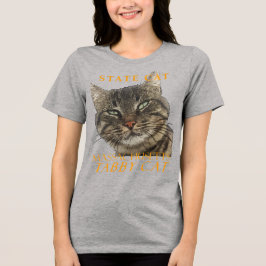 T-shirt En Tri-matière Massachusetts Territoire Chat Le Charmant Tabby Ch