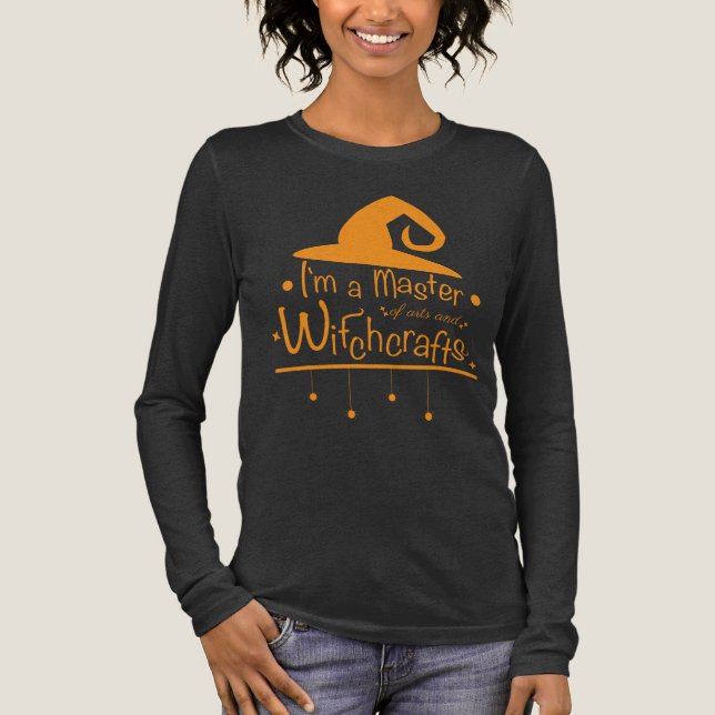 T-shirt En Tri-matière Master of Art and Witchcrafts Shirt Witchcraft (Recto)