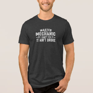 T-shirt En Tri-matière Mécanicien de maître Si je ne peux pas le réparer,