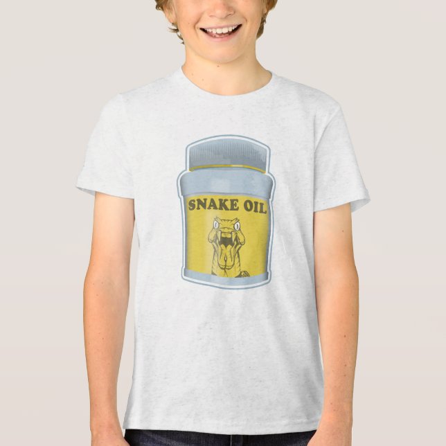 T-shirt En Tri-matière Médecine alternative à l'huile de serpent (Recto)