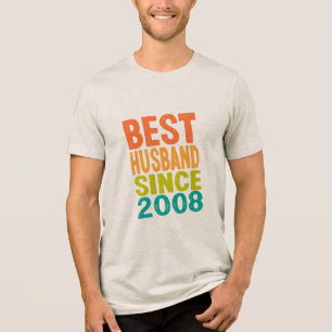 T-shirt En Tri-matière Meilleur Mari Depuis 2008