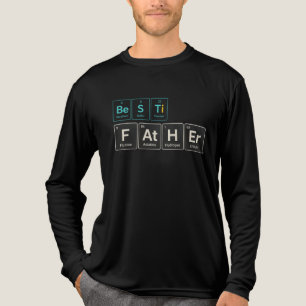 T-shirt En Tri-matière "Meilleur Père" - Science Super Papa  