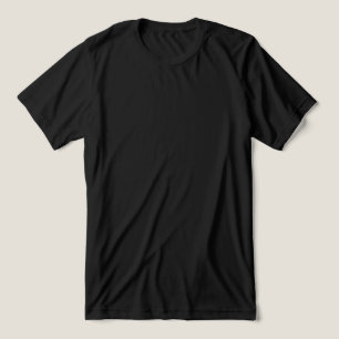 T-shirt En Tri-matière Meilleur tee-shirt noir vierge pour impression per
