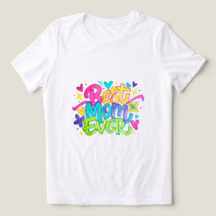 T-shirt En Tri-matière Meilleure Maman Ever (Style 2)