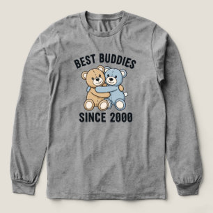 T-shirt En Tri-matière Meilleurs Amis Depuis 2000 Teddy Beats