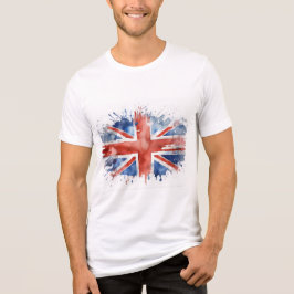 T-shirt En Tri-matière Mens union jack t shirt