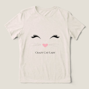 T-shirt En Tri-matière Meow Crazy Cat Lady