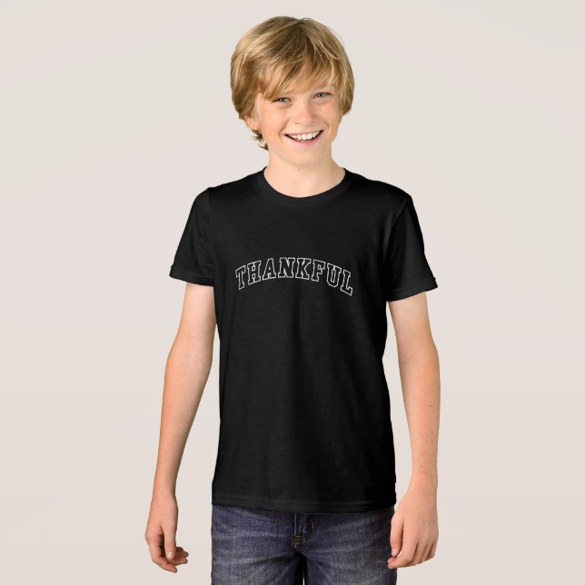 T-shirt En Tri-matière Merci - T-shirt enfant (Recto plein)