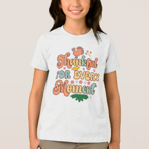 T-shirt En Tri-matière Merci Thanksgiving T-shirt