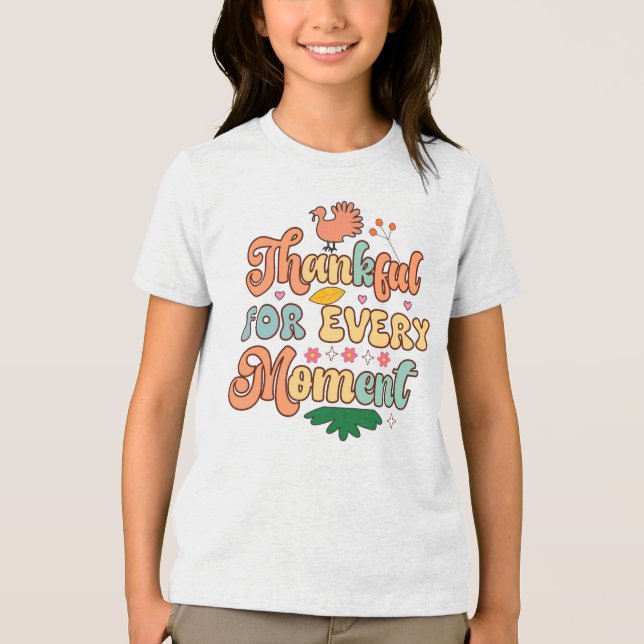 T-shirt En Tri-matière Merci Thanksgiving T-shirt (Recto)