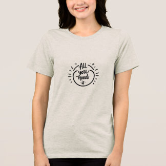 T-shirt En Tri-matière message positif