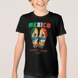 T-shirt En Tri-matière Mexique Flip Flop Vacances Tropical Getaway Design
