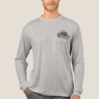 T-shirt En Tri-matière Mighty Buffalo à manches longues adultes