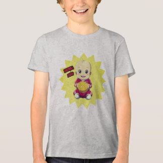 T-shirt En Tri-matière Mignonne bébé en tenue de footballeur