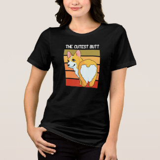 T-shirt En Tri-matière Mignonne Beurre - Chemise Chien