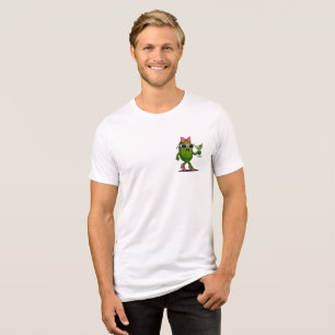 T-shirt En Tri-matière Mlle Chic concombre