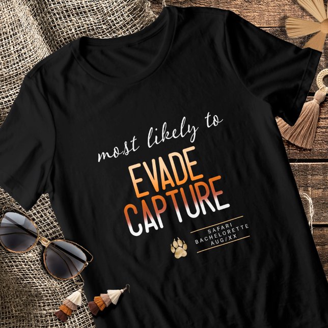 T-shirt En Tri-matière MLT Evade Capture Bachelorette ID1156 (Créateur téléchargé)