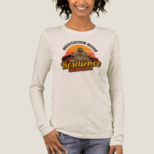 T-shirt En Tri-matière Mode de méditation Résilience activée Art Bigfoot
