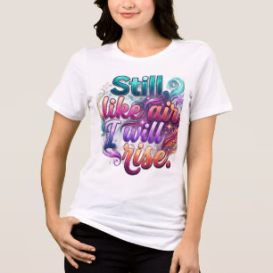 T-shirt En Tri-matière Mode Féminine