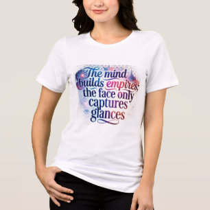 T-shirt En Tri-matière Mode Féminine