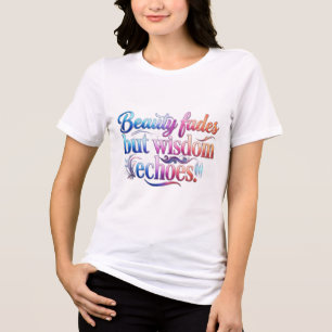 T-shirt En Tri-matière Mode Féminine