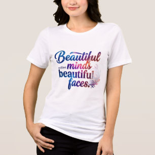 T-shirt En Tri-matière Mode Féminine