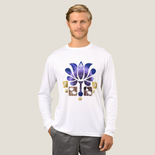T-shirt En Tri-matière Mode florale éblouissante