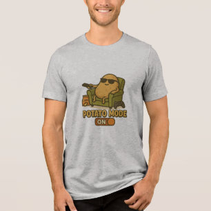 T-shirt En Tri-matière Mode Patate – Vie Laziness Activée