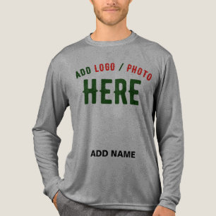 T-SHIRT  EN TRI-MATIÈRE MODERNE MODERNE ASH PERSONNALISABLE VÉRIFIÉ