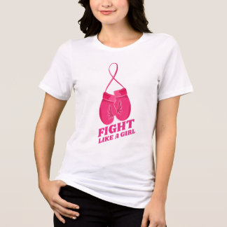 T-shirt En Tri-matière Mois de sensibilisation au cancer du sein, combatt