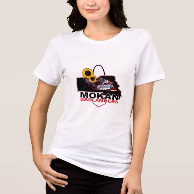 T-shirt En Tri-matière MOKAN Badlanders Femmes (Recto)