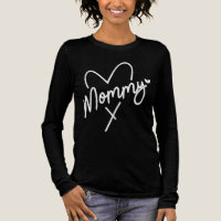 Mommy Simple Moderne Typographie Script Coeur