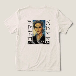 T-SHIRT EN TRI-MATIÈRE MOMOKO HEAD BW SKETCH