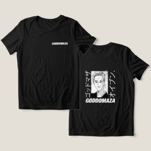 T-SHIRT  EN TRI-MATIÈRE MOMOKO HEAD BW SKETCH