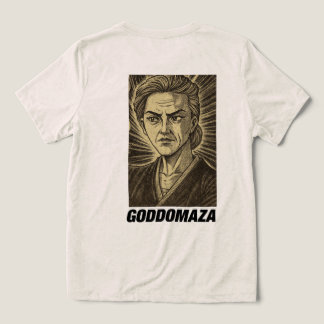 T-SHIRT EN TRI-MATIÈRE MOMOKO HEAD BW SKETCH