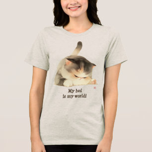T-shirt En Tri-matière Mon lit est Mon Monde