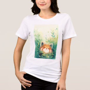 T-shirt En Tri-matière Monde secret du panda roux