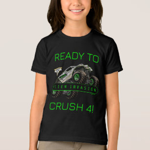 T-shirt En Tri-matière Monster Jam - Invasion Alien Prêt à Écraser